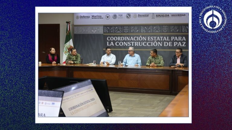 Harfuch participa en Mesa de Construcción de Paz en Sinaloa por invitación de Rocha Moya