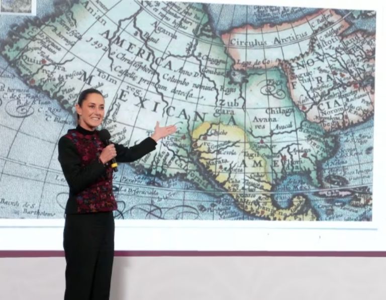 Sheinbaum preparará una carta a Google por cambio de nombre del Golfo de México