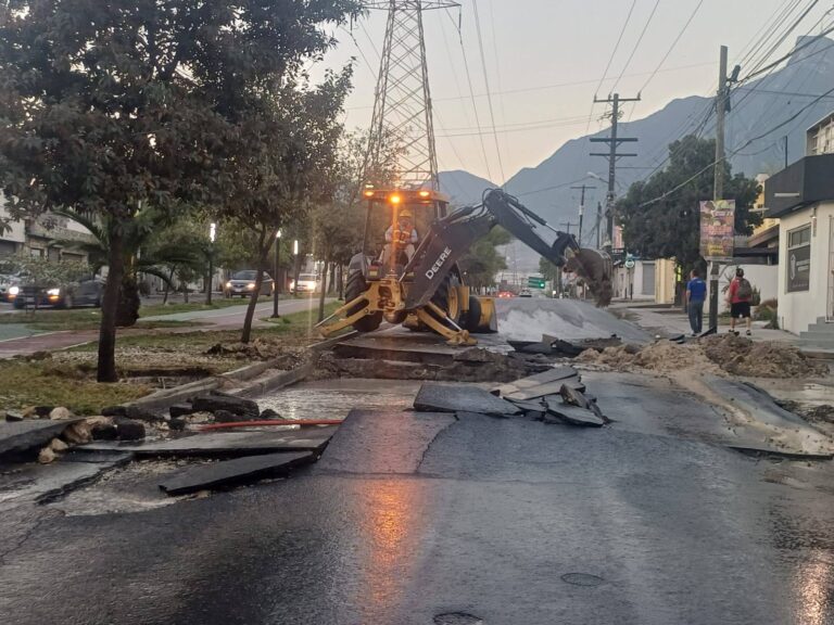 Megafuga provoca desabasto de agua en Guadalupe, Apodaca y San Nicolás