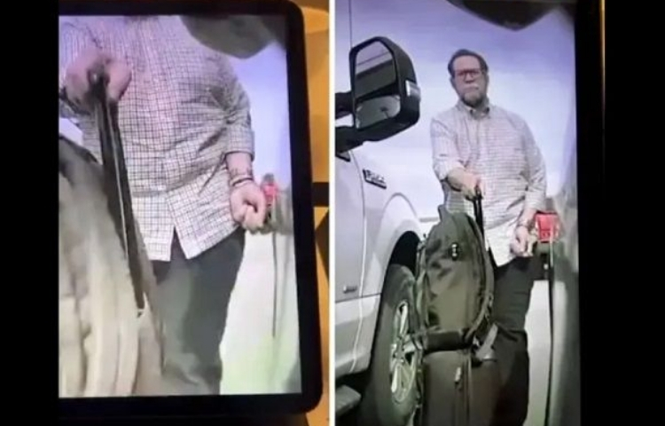 Rayó un Tesla en Dallas y ahora es buscado hasta por el FBI