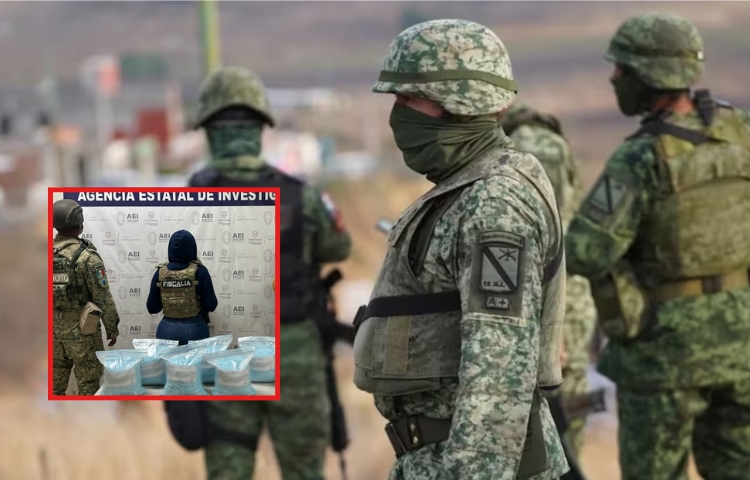 Aseguran 22 kilos de metanfetamina en Chihuahua; dos detenidos