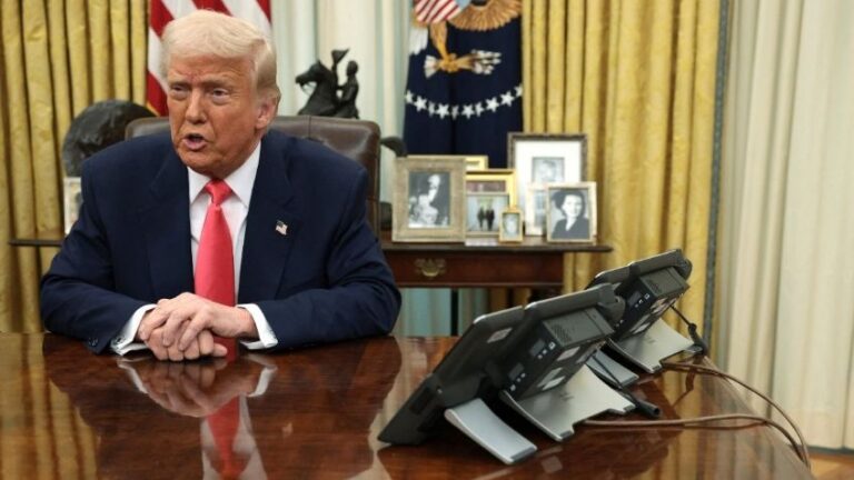 Donald Trump elogia a Claudia Sheinbaum por sus esfuerzos en combatir drogas y migración