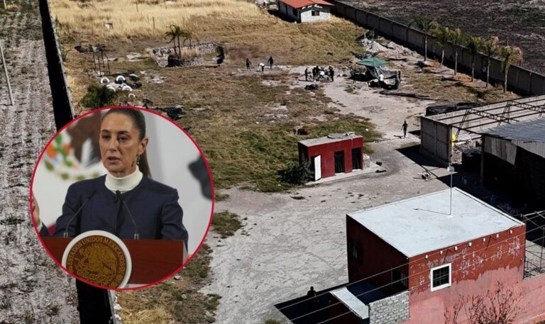 Sheinbaum llama a investigar campo de exterminio en Jalisco vinculado al CJNG