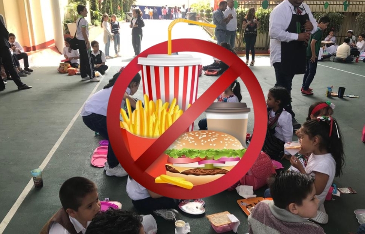 México dice adiós a la comida chatarra en las escuelas a partir del 29 marzo