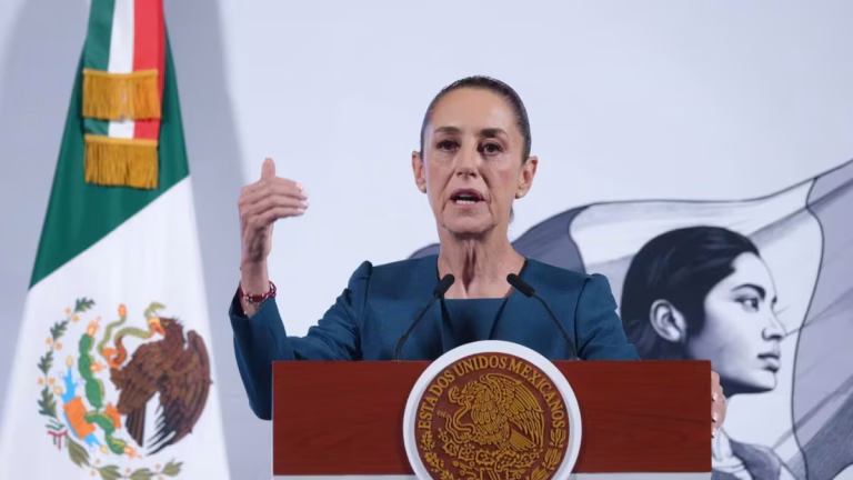 Claudia Sheinbaum asegura que el T-MEC es clave para EU y México durante su participación en Caintra NL