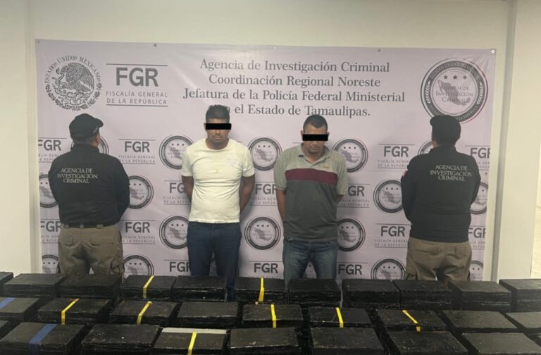 Desmantelan red de narcotráfico en Tamaulipas con decomiso de más de 700 kilos de metanfetamina