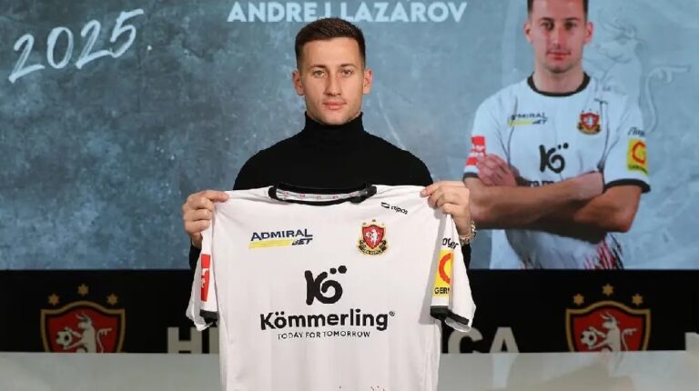 Futbolista Andrej Lazarov fallece tras rescatar personas en un incendio en Macedonia