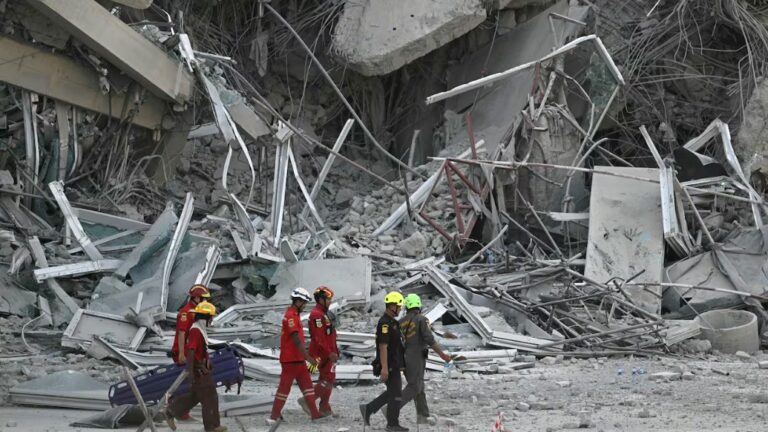 Terremoto en Myanmar y Tailandia deja muertos y edificios colapsados