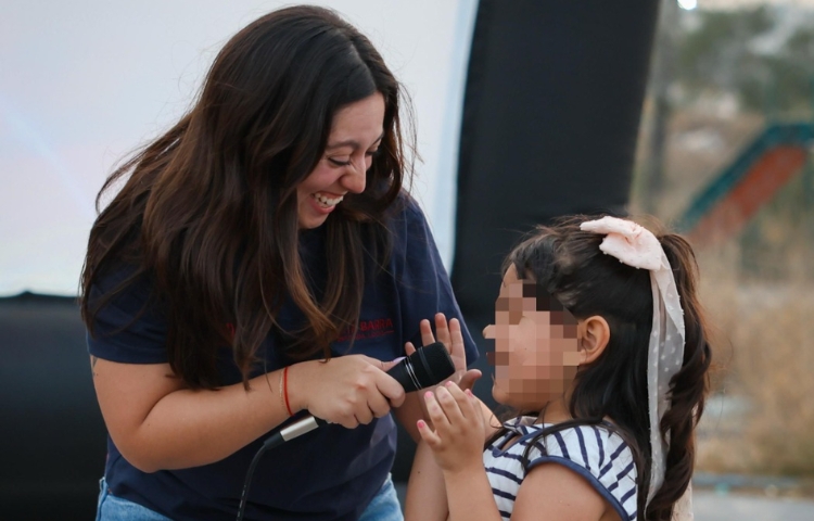 Promueve Greta Barra la convivencia entre niñas y niños de García