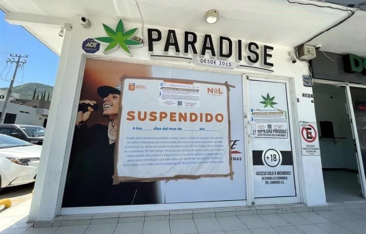 Cierran cinco tiendas Paradise en Monterrey por vender productos con cannabis sin permiso