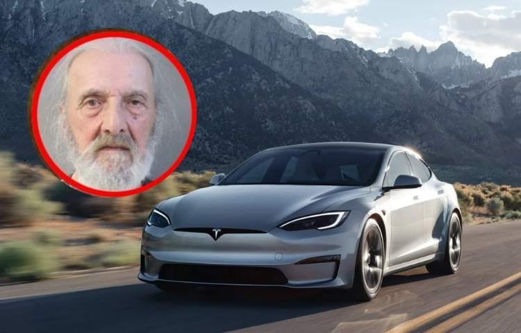 Veterano de 83 años arrestado por atacar autos Tesla en centro comercial