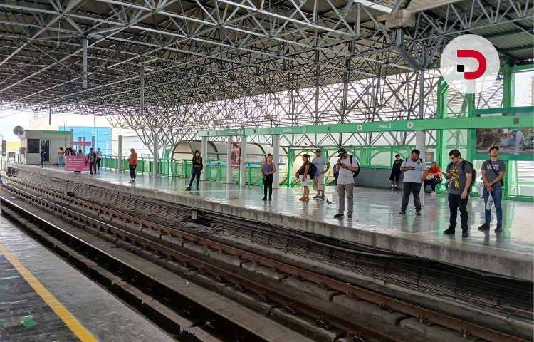 Baja afluencia en el Metro de Monterrey durante Semana Santa