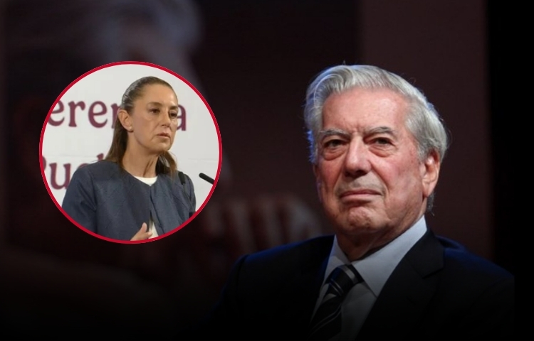 Claudia Sheinbaum reconoce el legado literario de Mario Vargas Llosa tras su fallecimiento