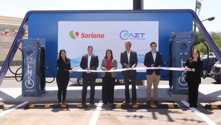Soriana lanza su red de electrolineras en Nuevo León como parte de su compromiso con el medio ambiente
