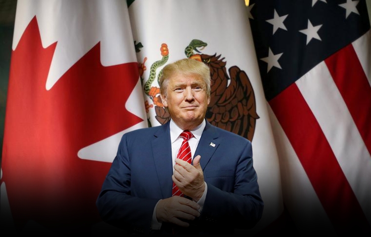 Donald Trump busca terminar el T-MEC y anuncia nuevos aranceles globales