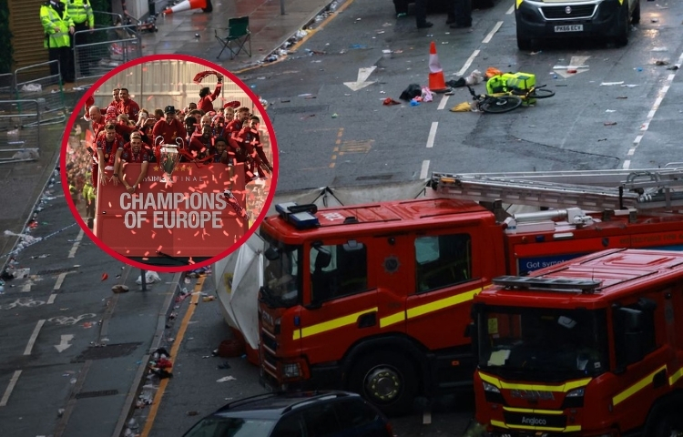 Caos en Liverpool: un conductor arrolla a decenas en pleno desfile del campeón