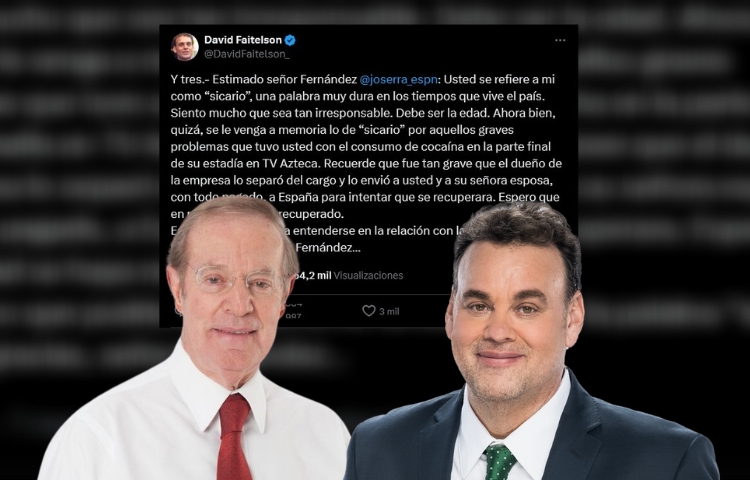 ¡Explotó la bomba! Faitelson y Joserra se lanzan con todo y destapan trapos sucios al aire