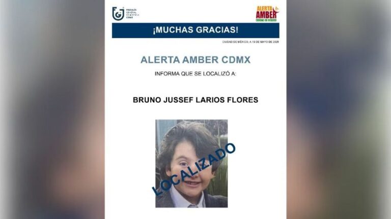 Bruno, de 7 años, se reúne con su madre tras meses desaparecido en Lomas de Chapultepec