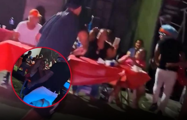 Fiesta en Juárez termina en caos tras amenaza a payaso durante show