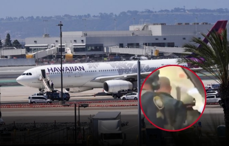 Broma sobre bomba en vuelo a Hawái provoca fuerte operativo