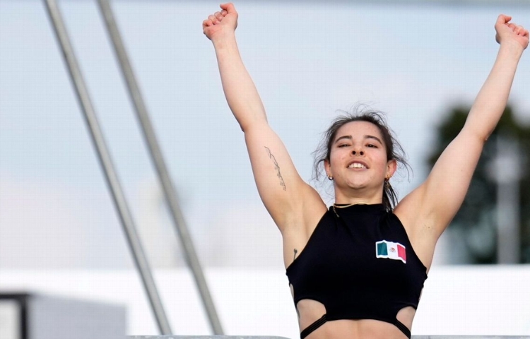 La mexicana Ella Bucio se lleva el oro en Francia en rutina de parkour