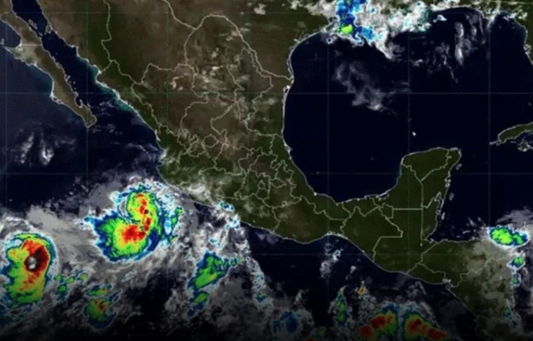 Bárbara se intensifica a huracán categoría 1 y genera alerta por lluvias en el Pacífico mexicano