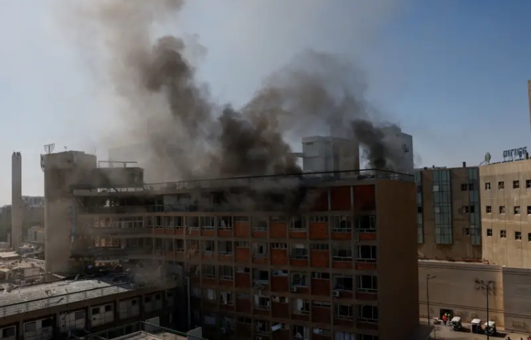 Hospital Soroka sufre ataque directo en ofensiva iraní