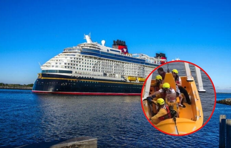 Padre se lanza al mar desde crucero para salvar a su hija
