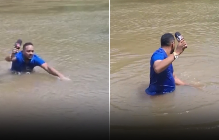 Menor desaparecida es localizada sin vida en río tras reporte en vivo de periodista