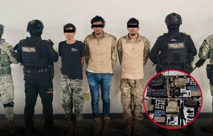Fuerza Civil detiene en Aramberri a líder criminal conocido como ‘El Hommie’