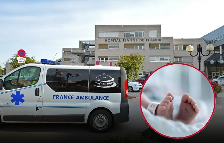 Tragedia en hospital francés: bebé muere tras caída provocada por niño de 6 años
