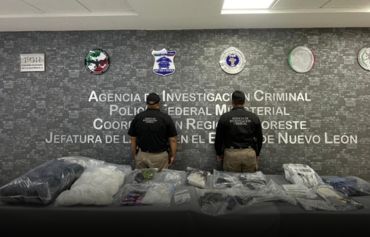 FGR asegura droga y armas en cateo en Apodaca, sin personas detenidas
