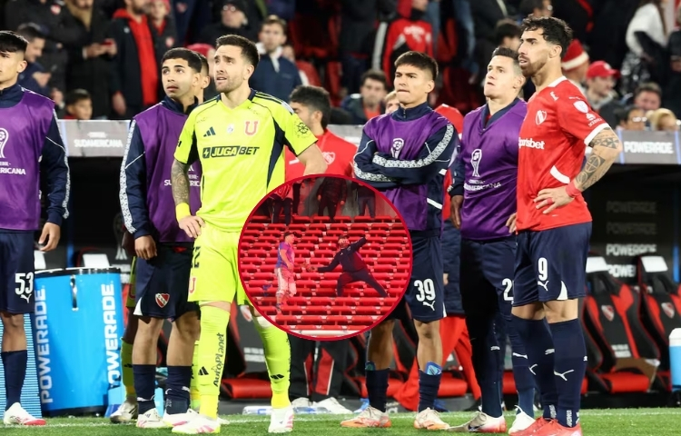Conmebol cancela Independiente vs U. de Chile tras batalla campal