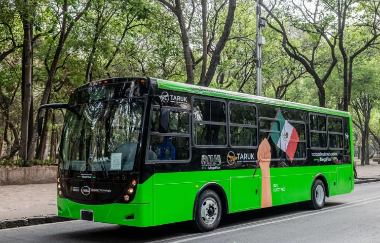 México impulsa la electromovilidad con autobús Taruk