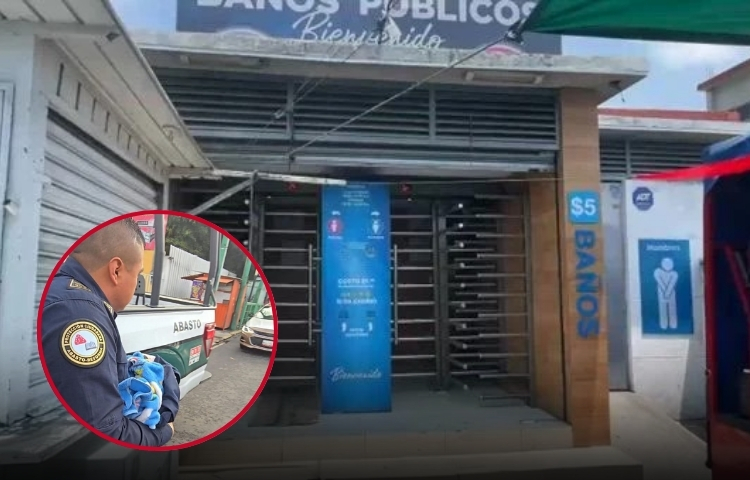 Rescatan a recién nacida abandonada en sanitarios junto al Metro UAM Iztapalapa