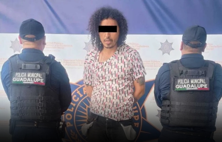 Detienen a hombre que ingresó sin autorización a la Preparatoria No. 8 de la UANL en Guadalupe