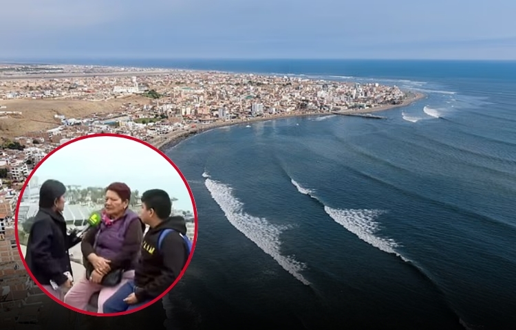 “Nunca había visto un tsunami”, dice abuela que llevó a su nieto a la playa en Perú