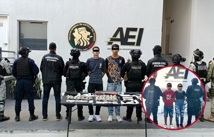 Fuerza Civil y autoridades federales desmantelan grupo relacionado con violencia en el área metropolitana