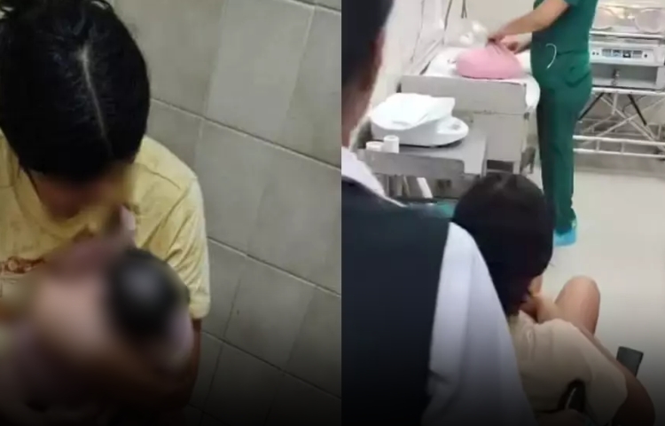 Joven da a luz sin atención médica tras ser enviada a casa