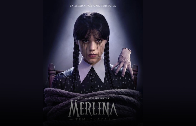 Este 6 de agosto llega la segunda temporada de Merlina a Netflix