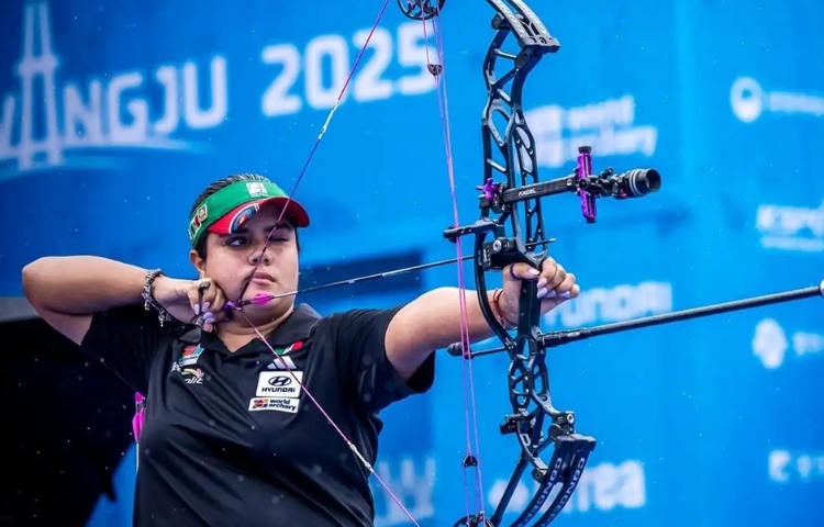¡Maya Becerra lo hizo! Oro histórico para México en el Mundial de arco compuesto