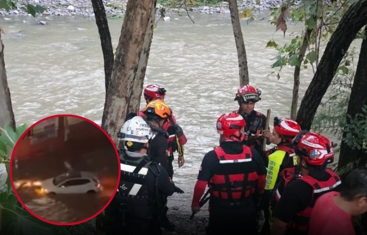 Tragedia en Guadalupe: mujer fallece tras ser arrastrada por la corriente