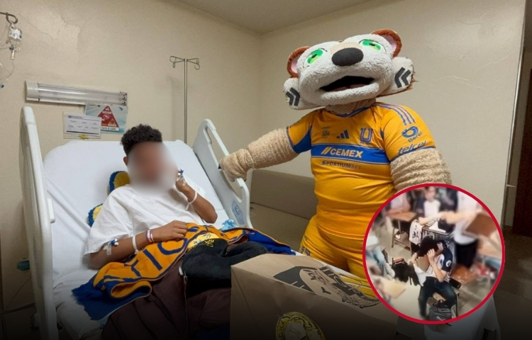 Alumno de la Prepa 2 recibe el alta tras ser hospitalizado por accidente con pupitre