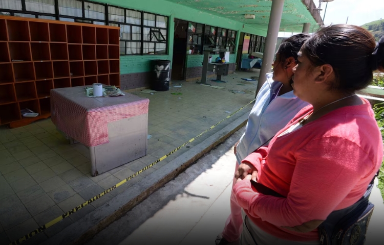 Niño entra a escuela en Edomex con un arma de fuego; no hay heridos