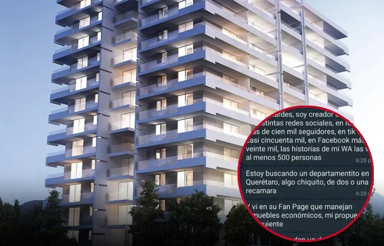 Polémica en redes: influencer intenta pagar departamento con publicaciones en redes sociales
