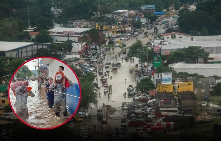 Lluvias dejan 64 muertos y decenas de desaparecidos en el centro del país