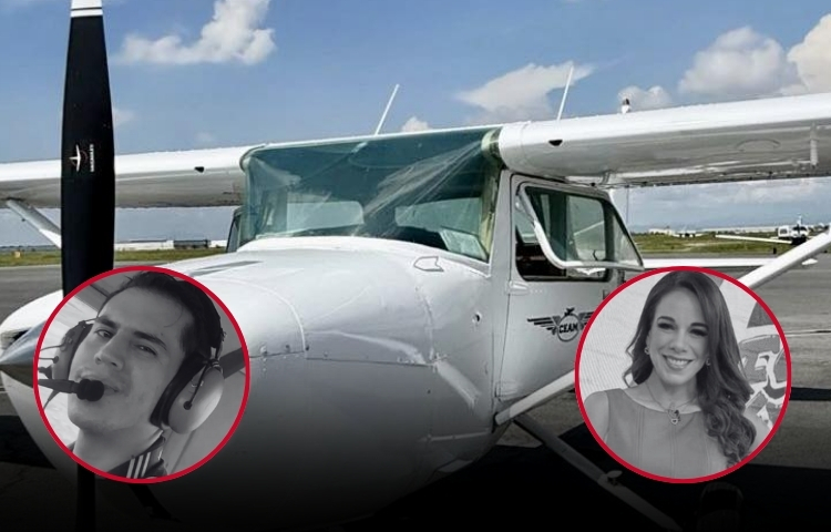 Fiscalía detecta alcohol y mariguana en piloto Bryan Ballesteros tras accidente aéreo fatal