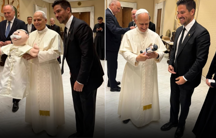 Peluches del Dr. Simi llegan hasta las manos del Papa León XIV