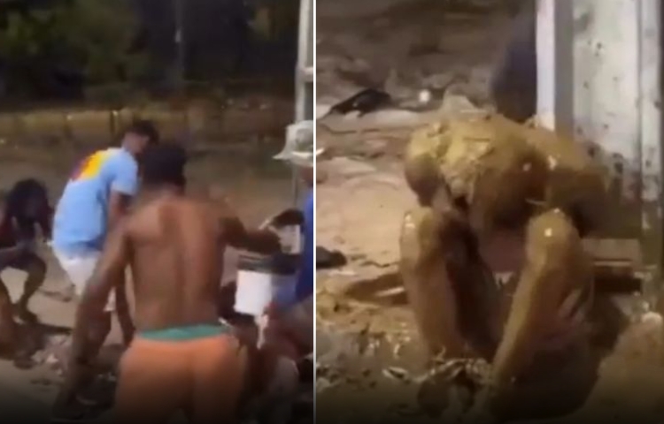 Indignación en redes por castigo colectivo a hombre acusado de robos en Brasil