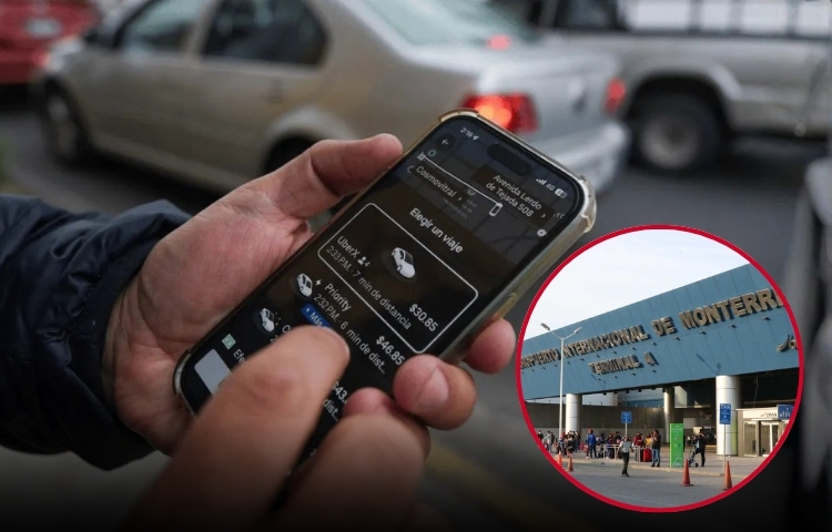 Uber podrá recoger y dejar pasajeros en el aeropuerto de Monterrey sin sanciones